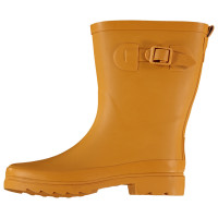 Xq Footwear Dames Regenlaars Riem Rubber Oker - Laarzen - 37