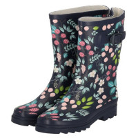Xq Footwear Dameslaars Bloemen Blauw - Laarzen - 41