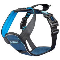 Carsafe Carsafe Autoharnas Blauw - Hondenautoaccessoire - Xs