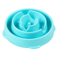 Pawise Slow Feeder Droplet Grijs - Hondenvoerbak - Ø30x5 cm