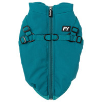 Fuzzyard Hondenjas Flash - Hondenkleding - Teal Size 5