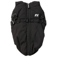 Fuzzyard Hondenjas Flash - Hondenkleding - Zwart Size 4