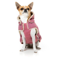 Fuzzyard Hondenjas Essential Puffer Delicaat Roze - Hondenkleding - Size 4