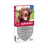 Advantix 400 Spot On 4 Pipet vanaf 25 kg