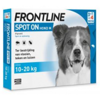 Frontline Spot On Hond M 10-20 kg - 4 pipet  actie