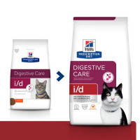 8kg i/d Digestive Care kattenvoer met Kip zak Hill's PRESCRIPTION DIET