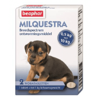 Beaphar Milquestra Hond Pup tot 10 kg - 2 Tabl