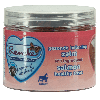 Renske Gezonde Beloning hartjes Zalm 100 gram