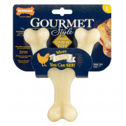 Nylabone Gourmet Wishbone Kip - Hondenspeelgoed - Large
