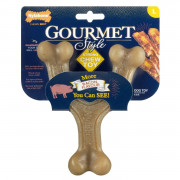 Nylabone Gourmet Wishbone Bacon - Hondenspeelgoed - Large