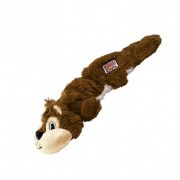 Kong Scrunch Knots Eekhoorn Bruin - Hondenspeelgoed - Large