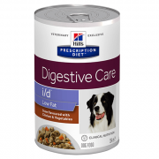 Hill's Prescription Diet i/d Low Fat Stoofpotje Hond Kip & Groenten 12x354 g met ActivBiome+