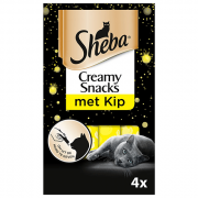 4x 12gr Sheba Creamy Snacks kip