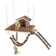 Trixie Natural Living Speelplaats Janne - Speelgoed - 26x22 cm