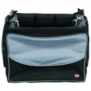 Trixie Fietstas Voor Aan Stuur - Hondenfiets-accessoires - 41x26x26 cm Zwart Grijs