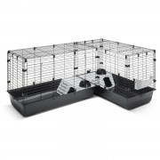 Savic Knaagdierkooi Cubix Corner - Dierenverblijf - 148/100x50x63.5 Cm Xxl