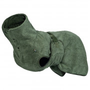 Rukka Pets Medea Eco - Luxe Badjas Olijfgroen - Hondenverzorging - Xxsmall