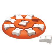 Nina Ottosson Outward Hound Dog Smart Snack Puzzel - Hondenspeelgoed - Ø27.94x4 cm Oranje Level 1