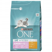 Purina One Junior - Kattenvoer - Kip Rijst 1.5 kg