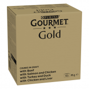 Gourmet Gold Multibox - Kattenvoer - Mix 96x85 g