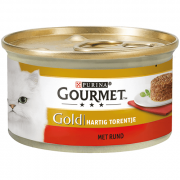 24x85g PURINA® Gourmet Gold Hartig Torentje Rund