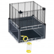 Ferplast Multipla Hamster Roof Extension - Dierenverblijf - 37.5x37.5x41 cm