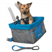 Kurgo Heather Booster Seat - Hondenautoaccessoire - Antraciet Blauw Tot 13.6 Kg