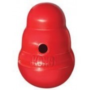Kong Snack Dispenser Wobbler Rood Smal - 15x11x11 cm