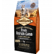 Carnilove Fresh Ostrich & Lamb Adult small breed 6kg
