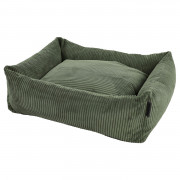 Wooff Cocoon Rib Olijfgroen - Hondenmand - 90x70x22 cm