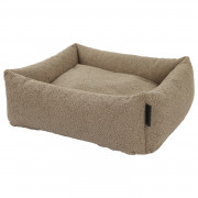 Wooff Cocoon Teddy Taupe - Hondenmand - 70x60x20 cm