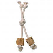 Quapas! Hondenspeeltje Koffiehout Legged - Hondenspeelgoed - 48x13 cm