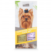 Greenfields Yorkshire Terrier Care Set - Hondenvachtverzorging - 25 cm Geel