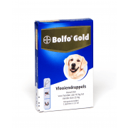 Bolfo Gold hond 250 - 2 pipet