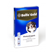 Bolfo Gold hond 400 - 4 pipet