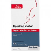 Flea Free Fipralone Spot-On Kat - 3 Pipet