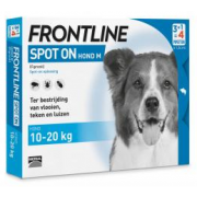 Frontline Spot On Hond M 10-20 kg - 4 pipet  actie
