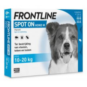 Frontline Spot On Hond M 10-20 kg - 6 pipet  actie