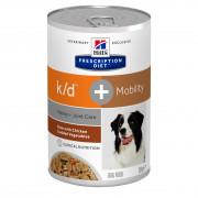 Hill's Prescription Diet k/d Stoofpotje Hond Kip & Groenten 12x354g