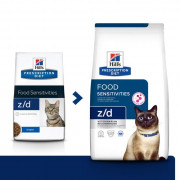 6kg z/d Food Sensitivities kattenvoer 6kg zak Hill's PRESCRIPTION DIET