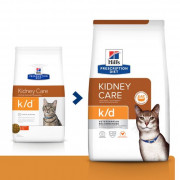 k/d Kidney Care kattenvoer met Kip 1.5kg zak Hill's PRESCRIPTION DIET