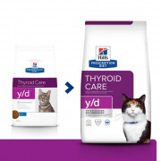 y/d Thyroid Care kattenvoer 1.5kg zak Hill's PRESCRIPTION DIET