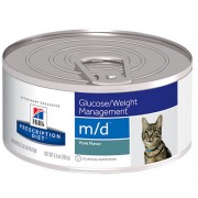 Hills Prescription Diet Feline M/D blik 24x156 gram