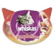 Whiskas Temptations Rund 60 gram