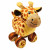 Kong Tennishoes Giraffe - Hondenspeelgoed - 15x12.5x7 cm Assorti S