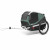 Thule Fietskar Bexey Groen&Zwart&Aluminium - Hondenfietskar - 79x70x90 cm