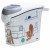 Curver Voercontainer Kat - Kattenvoerbewaarbak - 10 l Wit