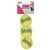 Kong Air Squeaker Ball Geel Medium 3 st - 6 cm
