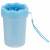 Trixie Pootreiniger Silicone - Hondenpootverzorging - Blauw M-L