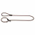Hunter Retrieverlijn Met Stop Freestyle 170x0.8 cm - Hondenriem - Bruin